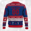 2025 Christmas Rangers Baseball Personalized Ugly Sweater 3 2025 Christmas Rangers Baseball Personalized Ugly Sweater 2