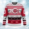 2025 Christmas Reds Baseball Personalized Ugly Sweater 1
