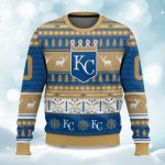 2025 Christmas Royals Baseball Personalized Ugly Sweater