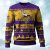 2025 Christmas Vikings Festive Reindeer Tree Ugly Sweater 1