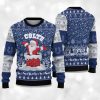 2025 Colts Funny Santa Christmas Ugly Sweater 2