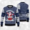 2025 Cowboys Funny Santa Christmas Ugly Sweater 2