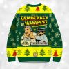 2025 Democracy Manifest Christmas Ugly Sweater 2