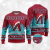 2025 Diamondbackes Snowflakes Christmas Ugly Sweater 2