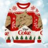 2025 Diet Coke And Aggressive Cat Christmas Ugly Sweater 1