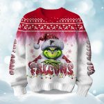 2025 Falcons Grnch Season Christmas Ugly Sweater