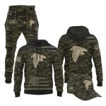 2025 Falcons Salute to Service Camo Hoodie