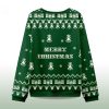 2025 Frog Wearing Santa Hat Green Christmas Ugly Sweater 3 2025 Frog Wearing Santa Hat Green Christmas Ugly Sweater 2