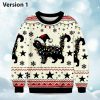 2025 Funny Cute Cat Christmas Ugly Sweater 1