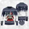 2025 Funny Santa Jail Ugly Christmas Sweater