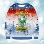 2025 I Caught The Woke Mind Virus Christmas Ugly Sweater