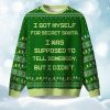 2025 I Got Myself For Secret Santa Ugly Christmas Sweater 4 2025 I Got Myself For Secret Santa Ugly Christmas Sweater