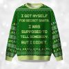 2025 I Got Myself For Secret Santa Ugly Christmas Sweater