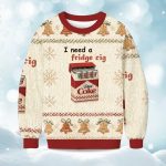 2025 I Need A Fridge Cig Christmas Ugly Sweater