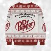 2025 I Would Dropkick A Child For A Dr Pepper Christmas Ugly Sweater 2