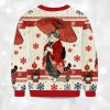 2025 Japanese Style Funny Cat Meme Christmas Ugly Sweater 2