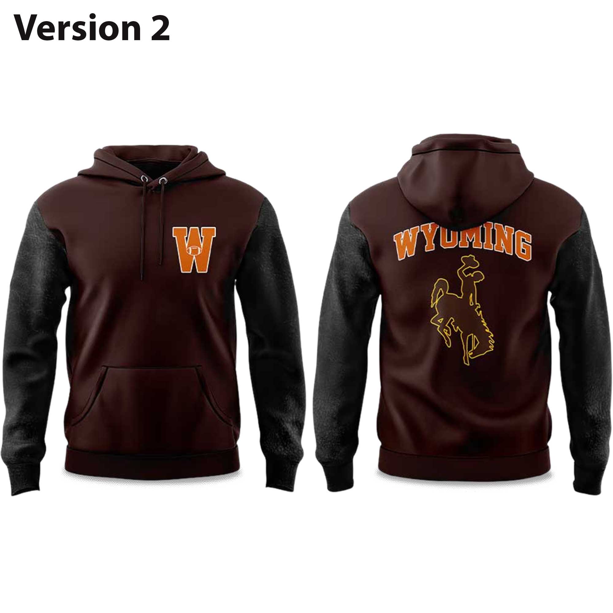 2025 Josh Allen Wyoming Cowboy Football Hoodie 2 2025 Josh Allen Wyoming Cowboy Football Hoodie