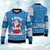 2025 Lions Funny Santa Christmas Ugly Sweater 1