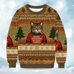 2025 Merry Christmas Ya Filthy Animal Cat Christmas Ugly Sweater