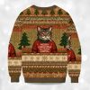 2025 Merry Christmas Ya Filthy Animal Cat Christmas Ugly Sweater 2