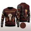 2025 Native Skull Ugly Christmas Sweater 2