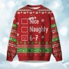 2025 Nice Naughty 6 7 Ugly Christmas Sweater 1