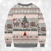 2025 Overstimulated But Festive Possum Christmas Ugly Sweater 2