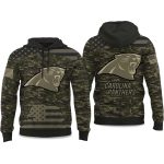 2025 Panthers Salute to Service Camo Hoodie