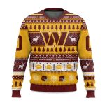 2025 Personalized Commanders Football Ugly Christmas Sweater