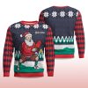 2025 Pickleball Santa Christmas Ugly Sweater 3 2025 Pickleball Santa Christmas Ugly Sweater 2