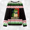 2025 Portland Frog Resist Christmas Ugly Sweater