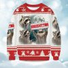 2025 Raccoons With Diet Coke Christmas Ugly Sweater 1