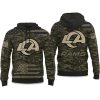 2025 Rams Salute to Service Camo Hoodie 1