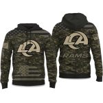 2025 Rams Salute to Service Camo Hoodie
