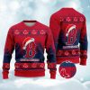 2025 Red Sox Snowflakes Christmas Ugly Sweater 1