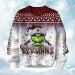 2025 Redskins Grnch Season Christmas Ugly Sweater
