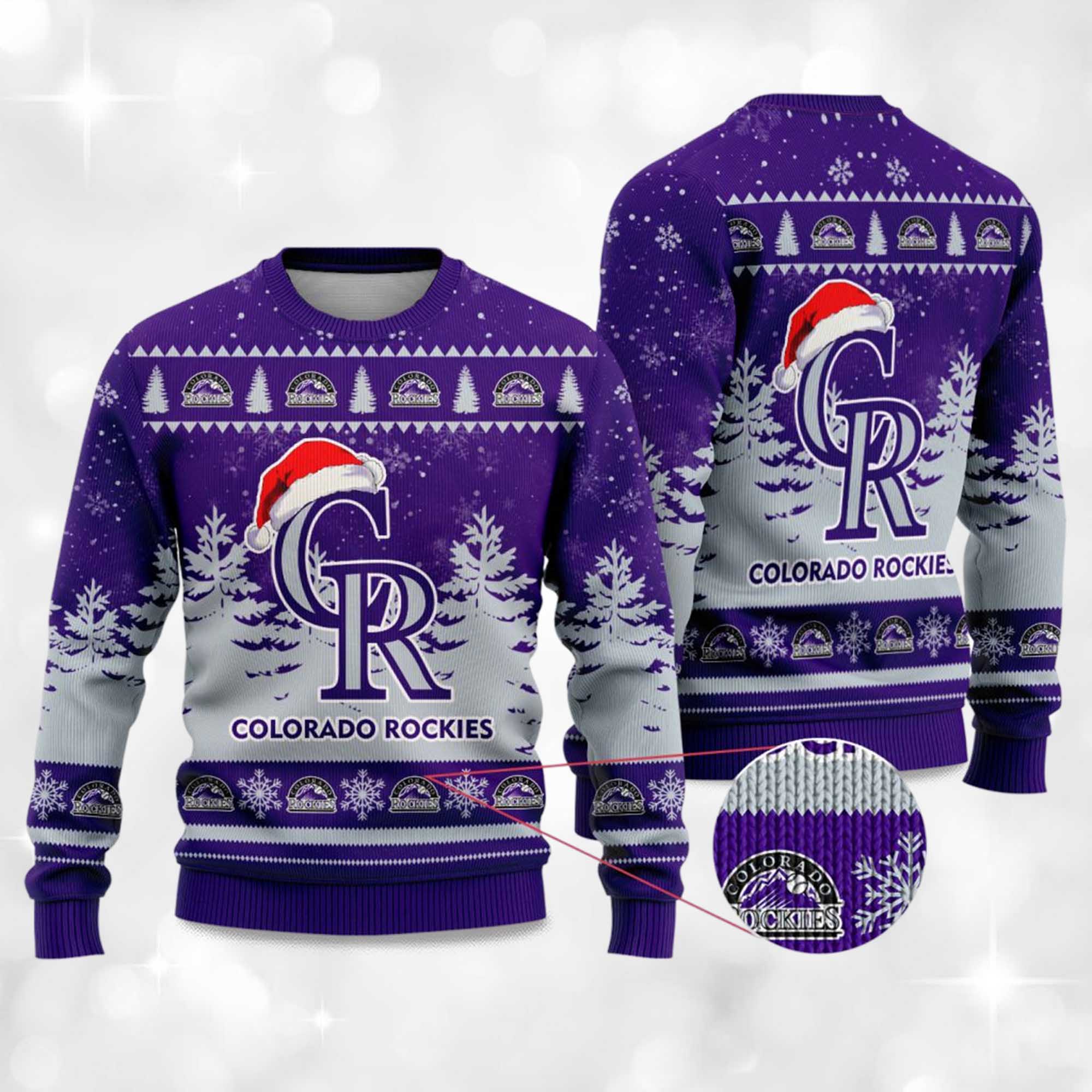 2025 Rockies Snowflakes Christmas Ugly Sweater 2 2025 Rockies Snowflakes Christmas Ugly Sweater 2