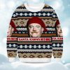 2025 Santa Knows Nothing Christmas Ugly Sweater 1