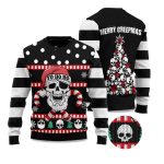 2025 Skull Creepmas Ugly Christmas Sweater