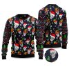 2025 Skull Face Ugly Christmas Sweater 5 2025 Skull Face Ugly Christmas Sweater 1