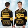 2025 Steelers Light Up Christmas Ugly Sweater