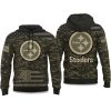 2025 Steelers Salute to Service Camo Hoodie 1