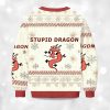 2025 Stupid Dragon Christmas Ugly Sweater 2