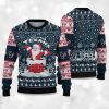 2025 Texans Funny Santa Christmas Ugly Sweater 2