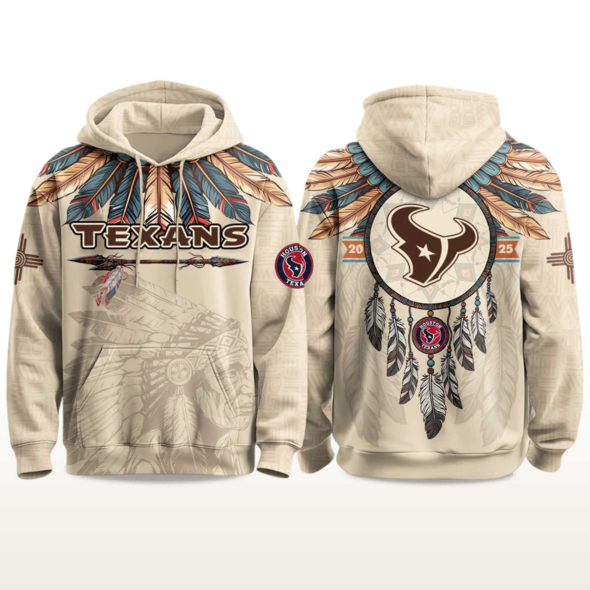 2025 Texans Native American Heritage Month Hoodie 2 2025 Texans Native American Heritage Month Hoodie 2