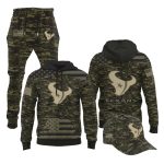 2025 Texans Salute to Service Camo Hoodie