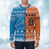 2025 Tigers x Lions Personalized Ugly Christmas Sweater