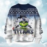 2025 Titans Grnch Season Christmas Ugly Sweater