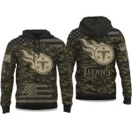 2025 Titans Salute to Service Camo Hoodie
