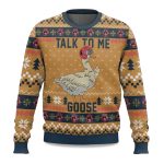 2025 Top gun Talk to me Goose Ugly Christmas Sweater